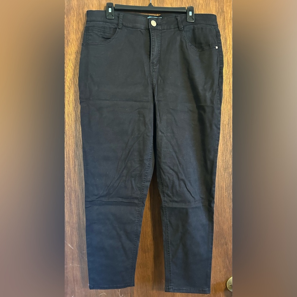 Draper James RSVP high rise skinny jeans with stretch waist